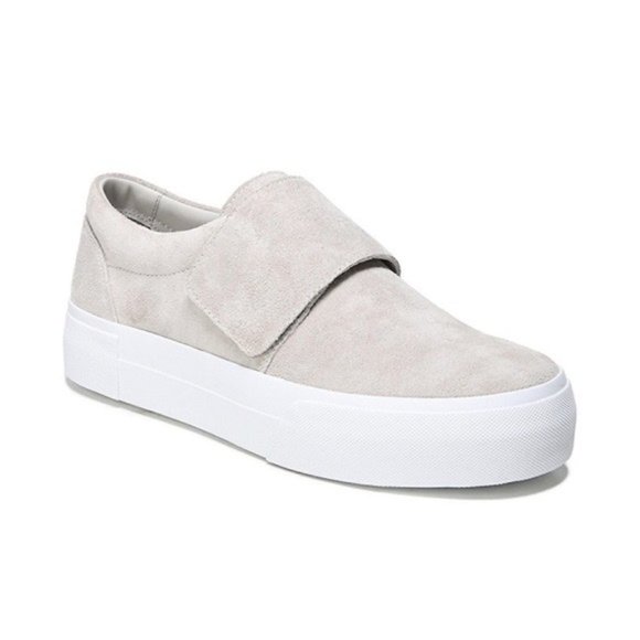 Vince Shoes - Vince Cage Suede Sneaker Cloud Platform flap 8